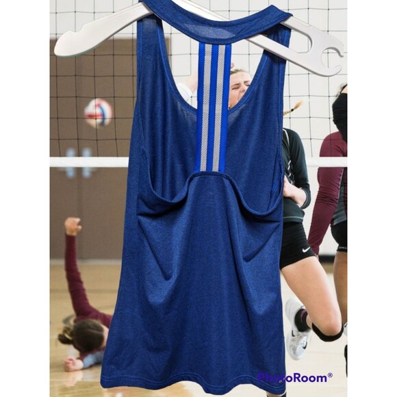 Adidas Climalite‎ Tank Size S ( Blue) A98 - Picture 2 of 2